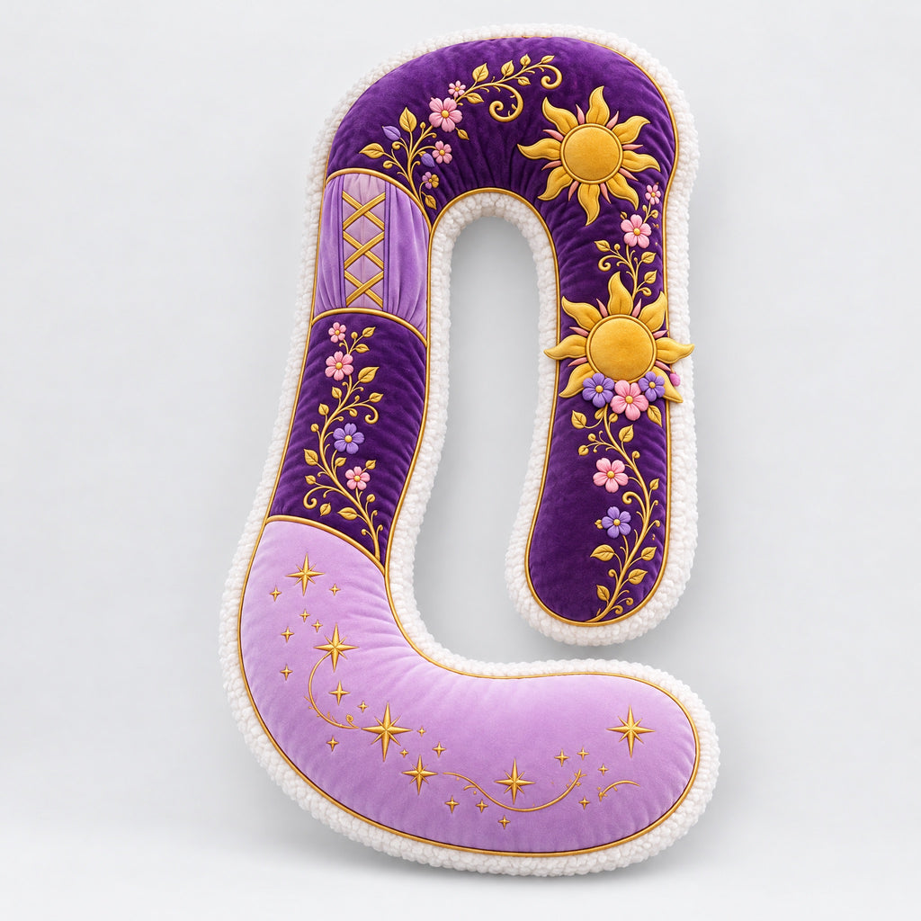 The Princess Pillow in Sun Princess purple