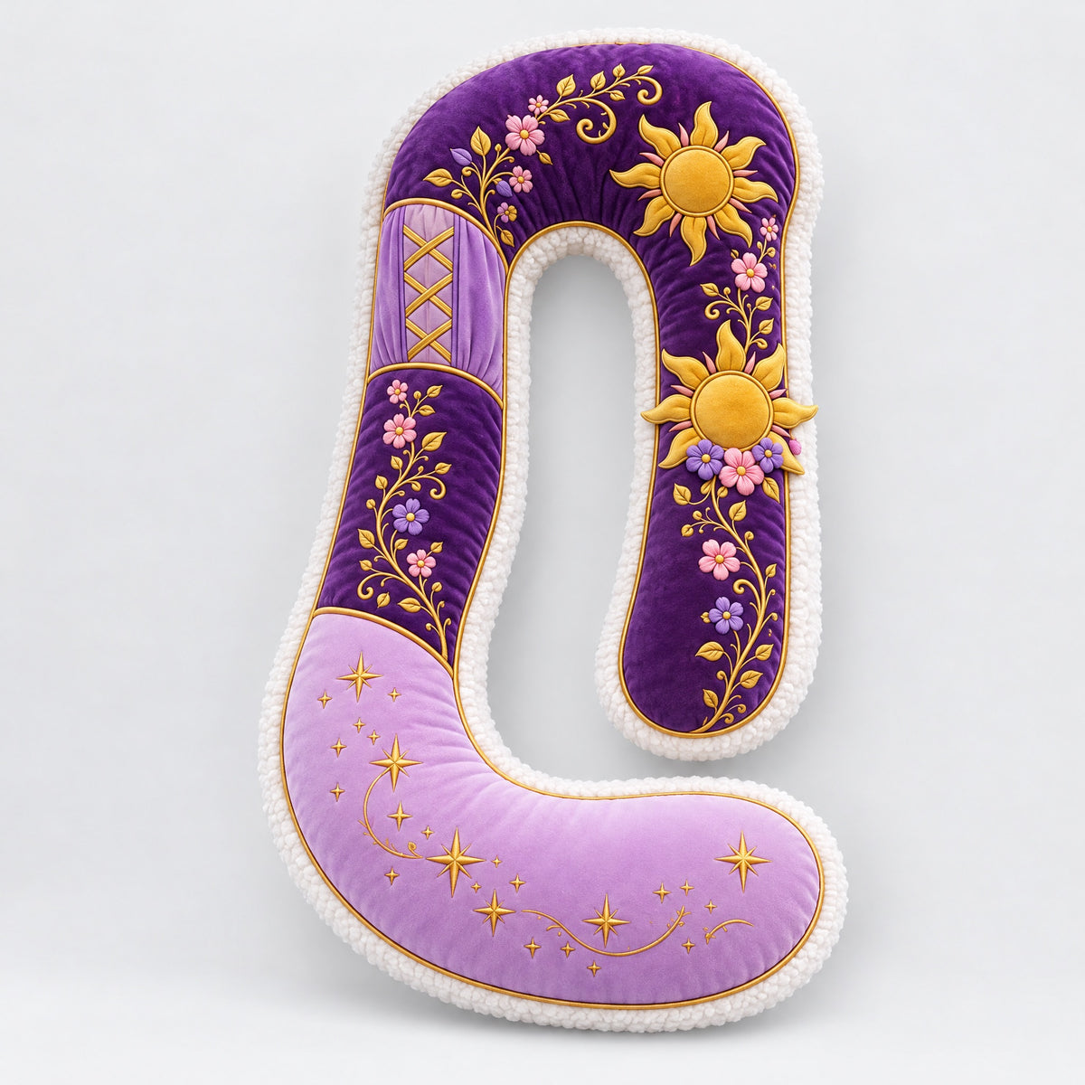 The Princess Pillow in Sun Princess purple